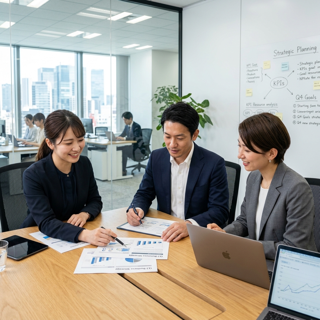 日本人のプロフェッショナルな会議の風景